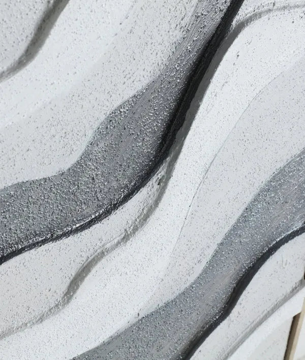 ARTE DE PARED MADDOX Abstract schilderij in zwart-wit