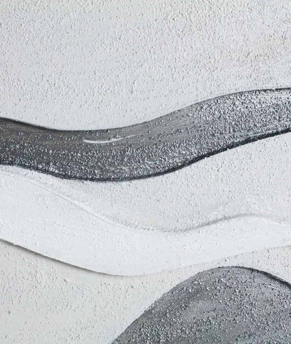 ARTE DE PARED MADDOX Abstract schilderij in zwart-wit