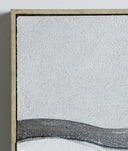 ARTE DE PARED MADDOX Cuadro abstracto en blanco y negro