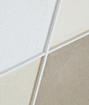 JUEGO DE 2 ARTE DE PARED MAEL de cuadros geométricos en tonos neutros