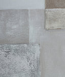 ARTE DE PARED MALIH abstracto geométrico en tonos tierra