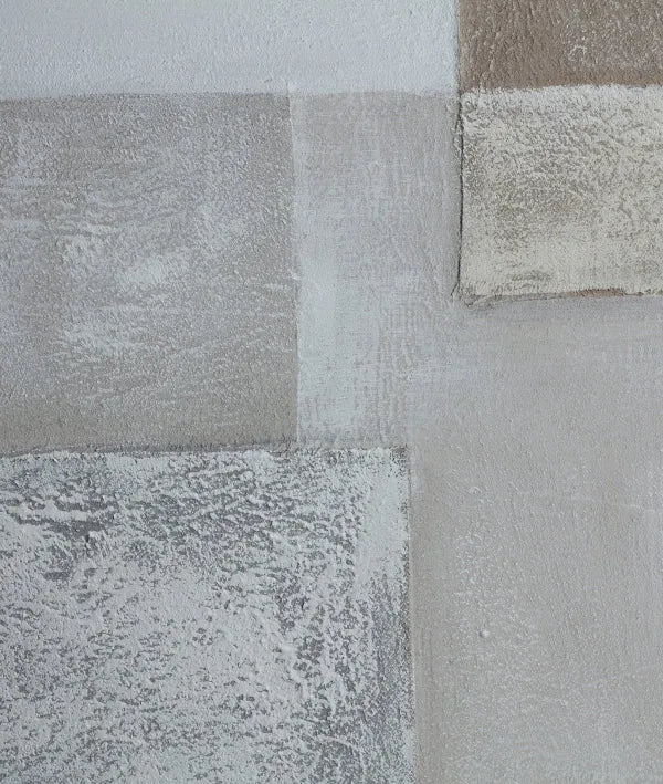 ARTE DE PARED MALIH Abstract geometrisch schilderij in aardetinten