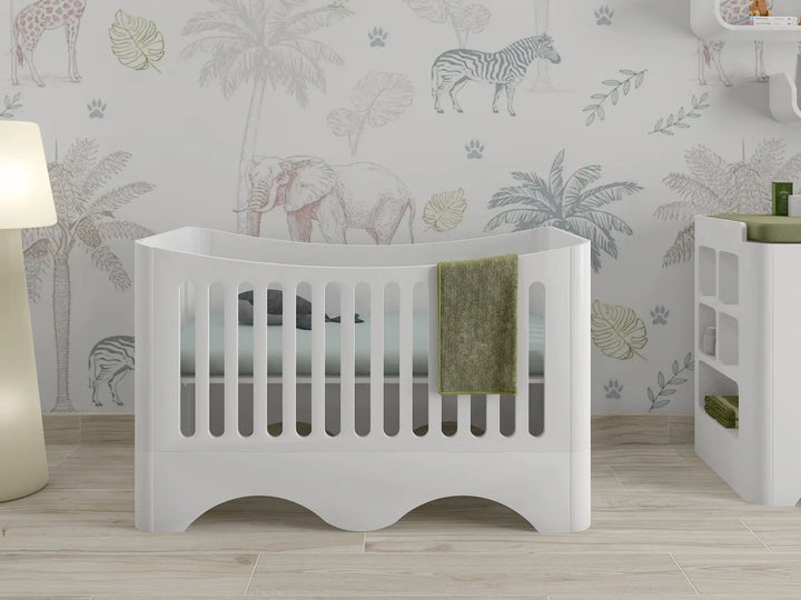 cuna convertible conjunto wave cot y comoda wave