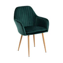 Sillón DANDY Terciopelo / Natural