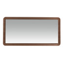 Espejo pared rectangular nogal