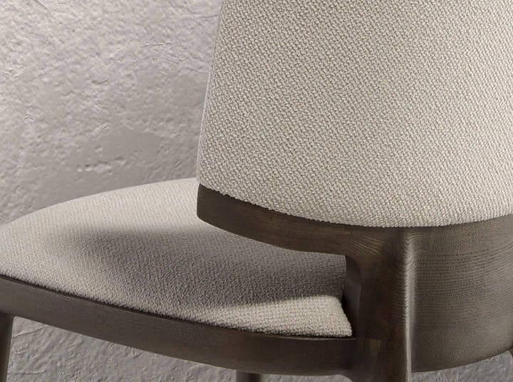 Silla tela gris claro - Silla - El Workshop - 