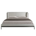 Cama tela color gris claro
