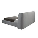Cama tela color gris oscuro