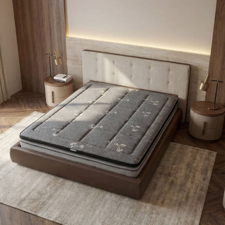 Colchón híbrido de látex natural con muelles ensacados independientes 160x200 - Cama - El Workshop - 