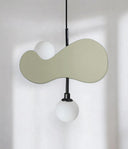 lampara colgante de hierro dovain studio
