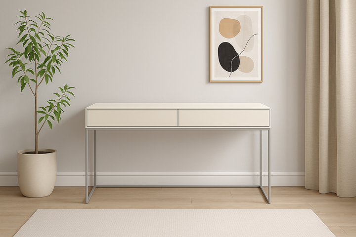 Lanzarote desk made of customizable lacquered wood 