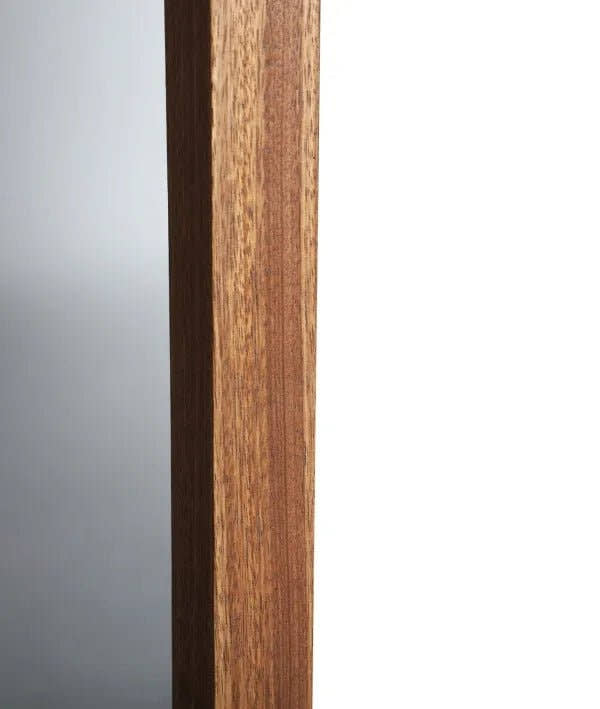 ESPEJO BUSK suavidad y calidez en un diseño contemporáneo en marrón - Espejos - El Workshop - madera de ébano