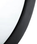 GUDOW SHAPE MIRROR ORGANIZES BLACK WOODEN FRAME