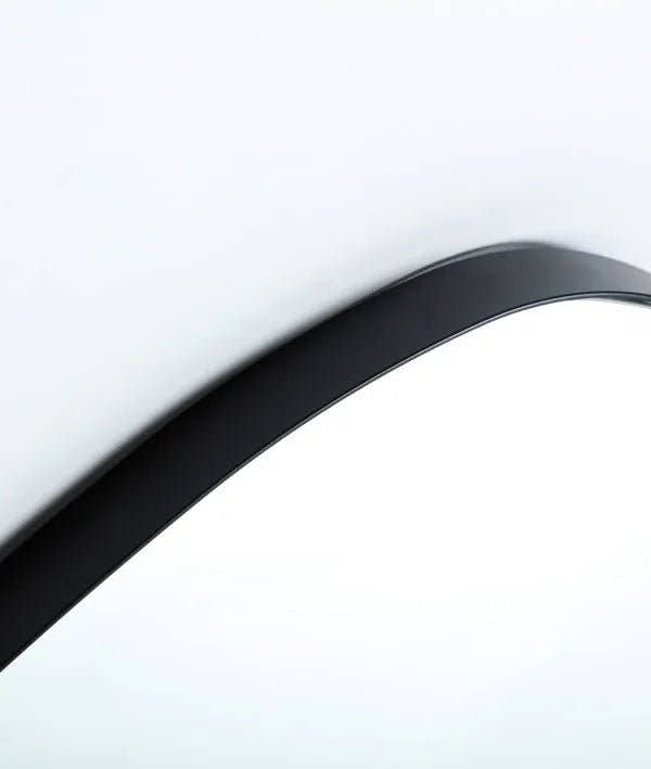 ESPEJO KALID CON FORMA ORGÁNICA NEGRO - Espejos - El Workshop - hierro