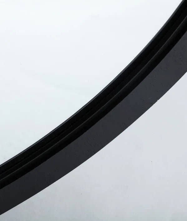 ESPEJO CIRCULAR MADERA NEGRA KILDE minimalismo contemporáneo con esencia natural - Espejos - El Workshop - madera de fresno