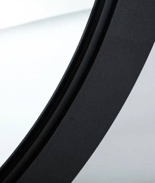 ESPEJO CIRCULAR MADERA NEGRA KILDE minimalismo contemporáneo con esencia natural - Espejos - El Workshop - madera de fresno