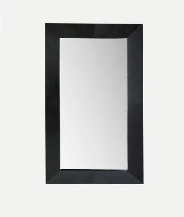 ESPEJO RECTANGULAR NEGRO KILDE elegancia minimalista con funcionalidad - Espejos - El Workshop - madera de fresno