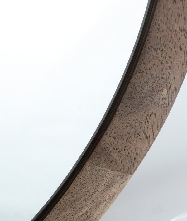 ESPEJO LUBECA marrón en madera de caucho vertical, orgánica y alargada - Espejos - El Workshop - madera de caucho