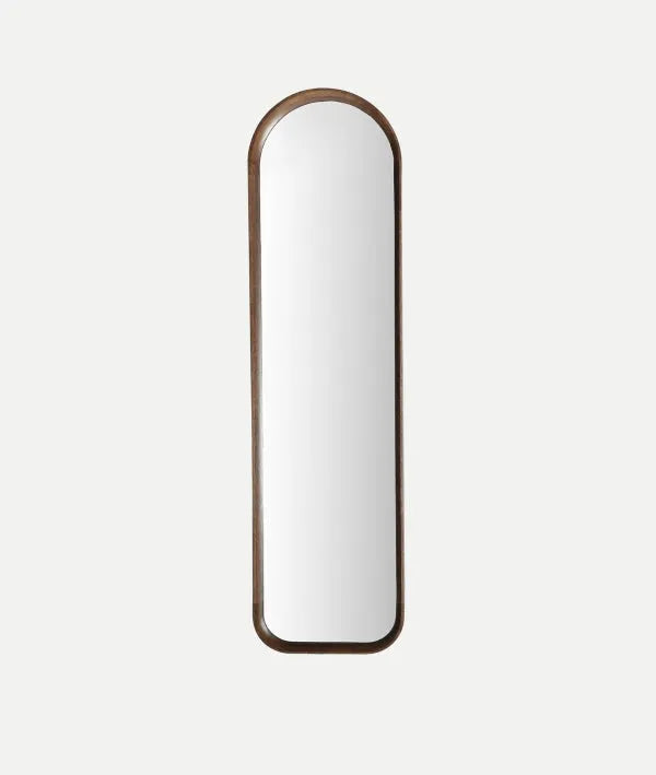 LUBECA RUBBER WOOD MIRROR