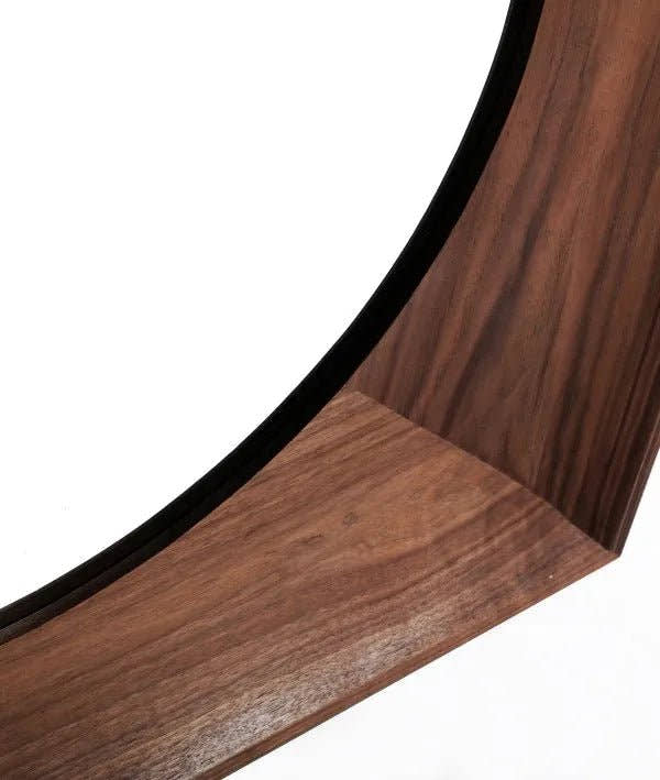 ESPEJO DE MADERA NOGAL SIEM elegancia nórdica con esencia natural - Espejos - El Workshop - madera de nogal