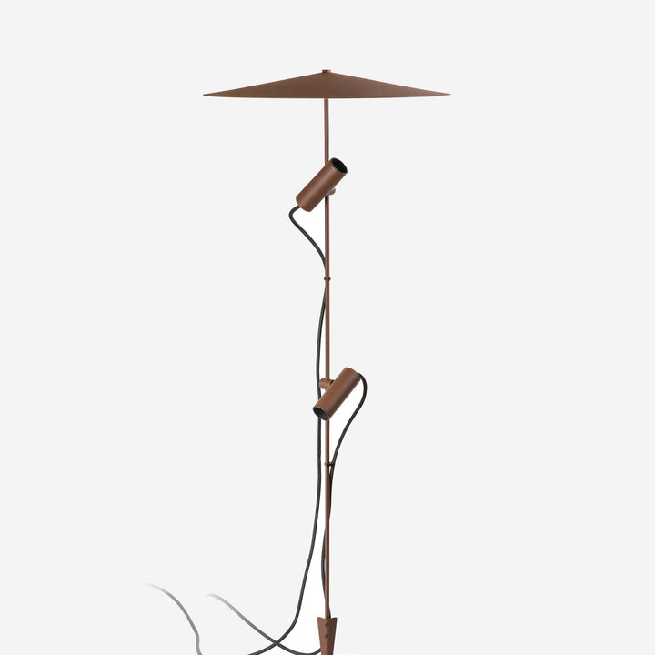 Rust brown aluminium garden spike light 3,6 x 9,7 x 103 cm 6 W 3000 K IP65 15° beam