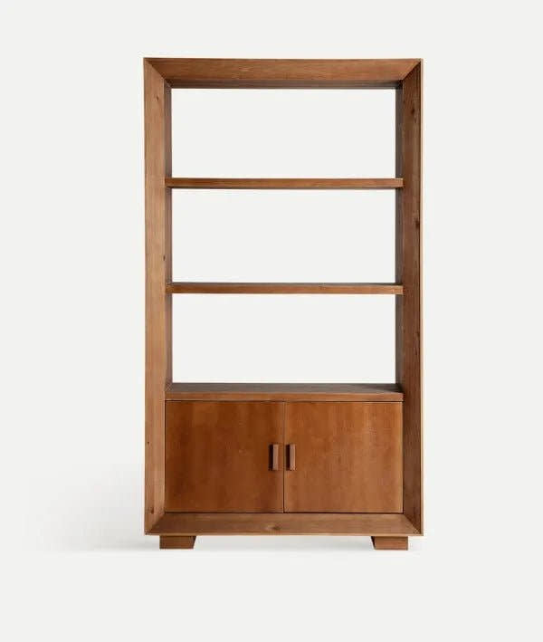 Librería DIKEBUS fabricado en madera de fresno en tono marrón - Librerías y estanterías - El Workshop - madera de fresno