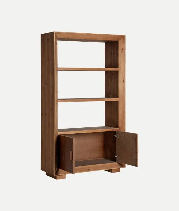 Librería DIKEBUS fabricado en madera de fresno en tono marrón - Librerías y estanterías - El Workshop - madera de fresno