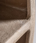 Librería WERLE madera en marrón claro orgánica