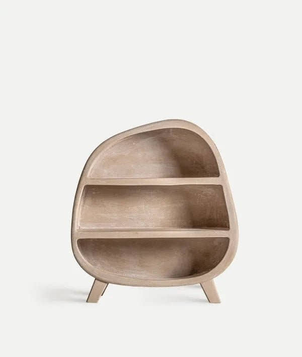 Librería WERLE madera en marrón claro orgánica - Librerías y estanterías - El Workshop - madera mdf