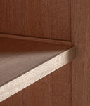 LIBRERÍA WEURTZ de madera de fresno en marrón claro combina diseño escandinavo