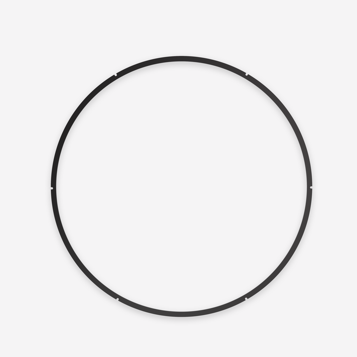 Rose Circular Chandelier Frame 60 - Matte Black