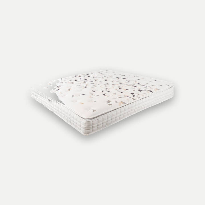 Hybride pocketvering- en traagschuimmatras 180 x 200