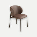 Silla polipiel marrón oscuro - Silla - El Workshop-59 x 62 x 82 Cm