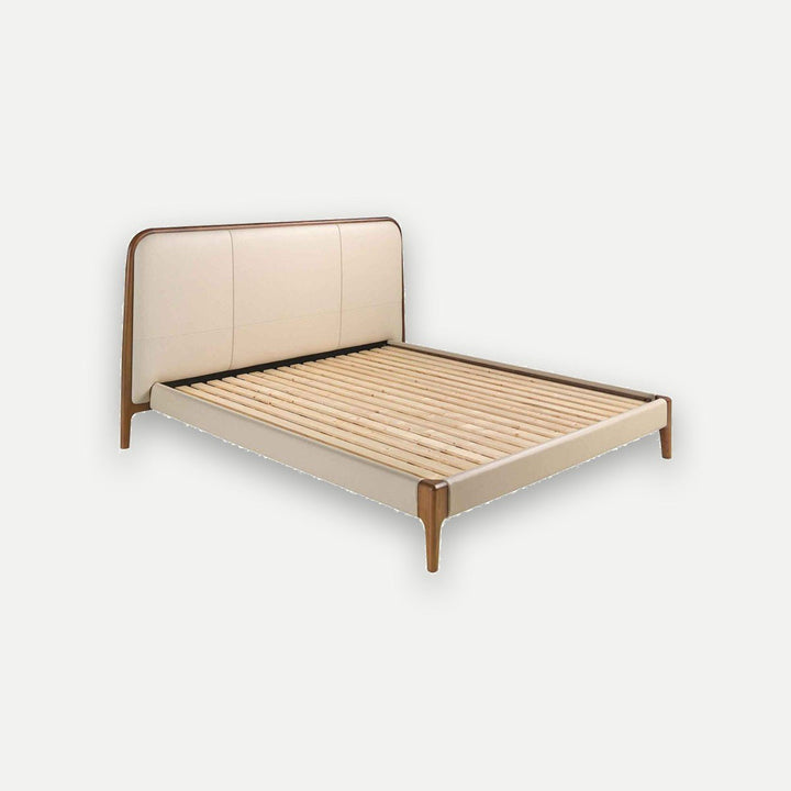 Cama polipiel color crema - Cama - El Workshop-221 x 216 x 119 Cm