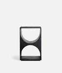 Table d'appoint KIRILA de design contemporain en bois en manguier noir