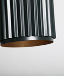 Plafonnier BRUNICO en métal noir et design unique
