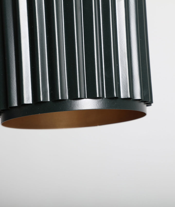 Plafonnier BRUNICO en métal noir et design unique