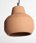 Plafonnier clair en terracotta