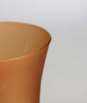 Vase ELISEA orange en verre