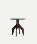 Table d'appoint BICKERTON élaboré en bois en ton marron chaleureux