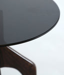 Table d'appoint BICKERTON élaboré en bois en ton marron chaleureux