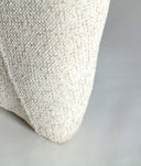 Chaise HONEG beige en polyester beige de style contemporain et confortable