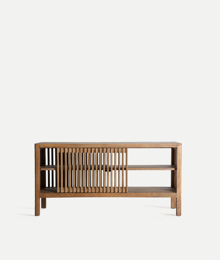 TREVOUX sideboard made of brown mango wood