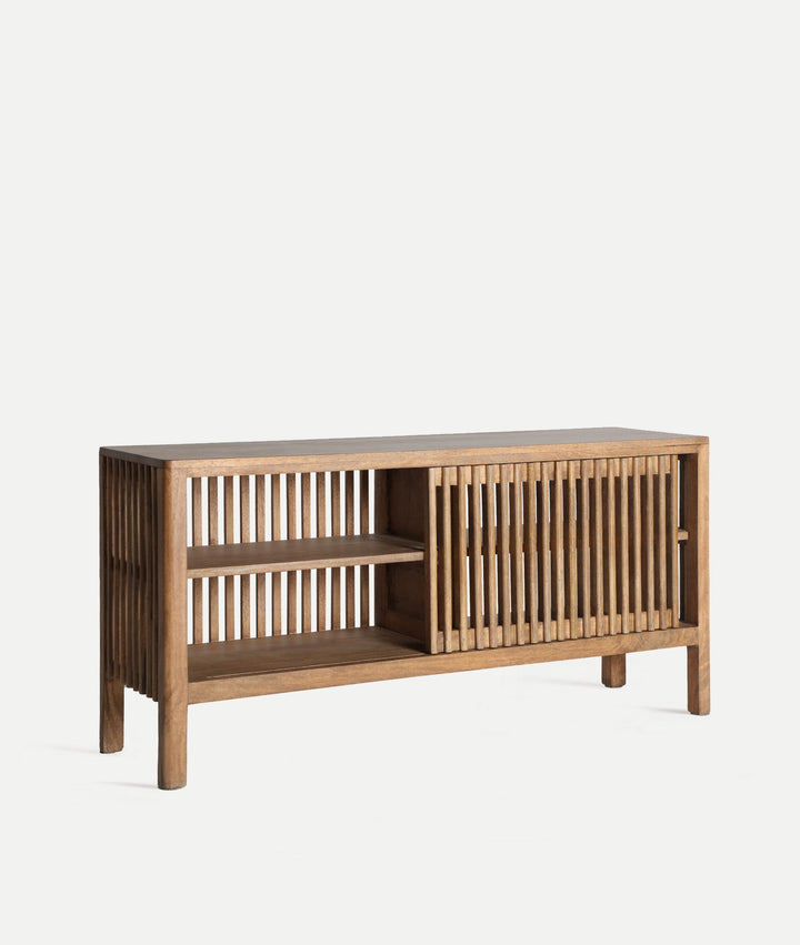 TREVOUX sideboard made of brown mango wood
