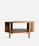 Table basse TREVOUX en bois en manguier marron
