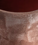 Vase MEZIN réalisé en céramique avec une chaleureuse finition marron naturelle