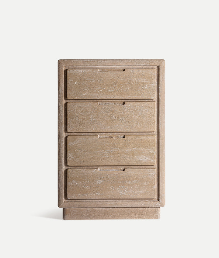 WERLE Chest of Drawers – Crafted from High-Quality Wood in Brown