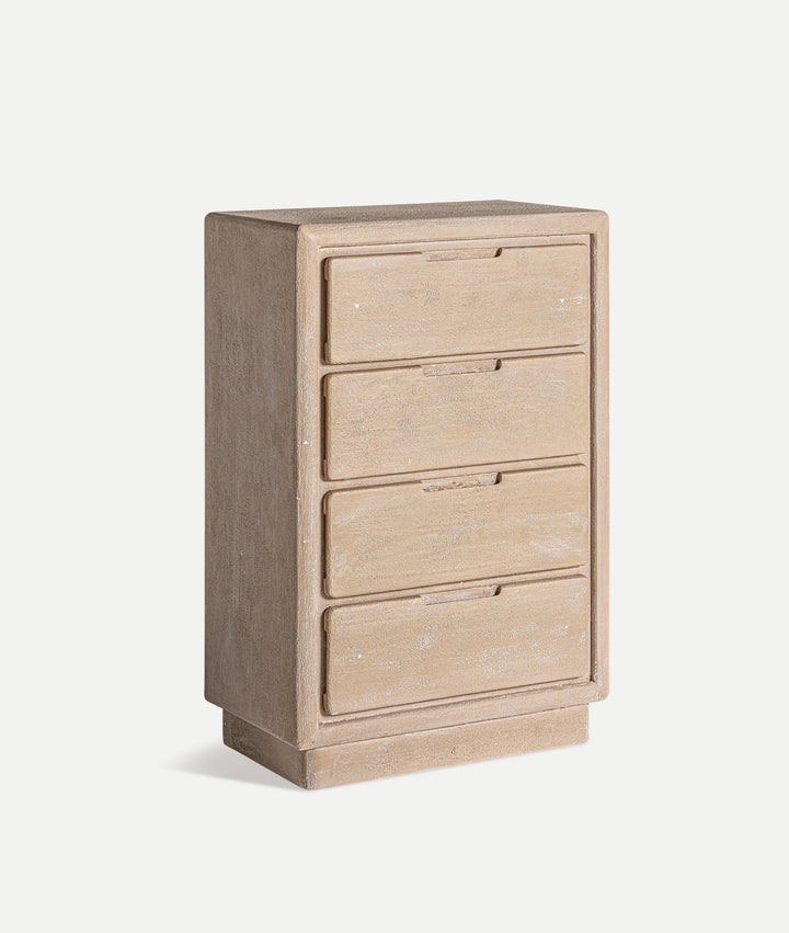 WERLE Chest of Drawers – Crafted from High-Quality Wood in Brown