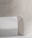 Table basse ARNSBERG blanc cassé en bois