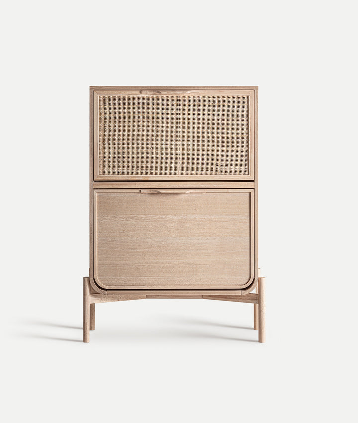WEURTZ SHOE STORAGE made of ash wood in light brown tone